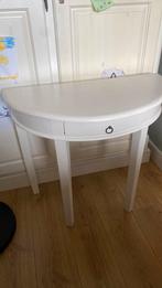 Maantafeltje tafeltje, Huis en Inrichting, Tafels | Sidetables, Gebruikt, 50 tot 100 cm, Rond, Ophalen of Verzenden