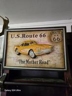 U.s. Route 66 wandbord Mancave, Verzamelen, Ophalen, Zo goed als nieuw