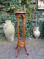 plantentafeltje mahonie piedestal e.d., Ophalen, Minder dan 55 cm, Gebruikt, 60 cm of meer