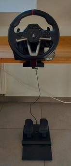 Hori - Race stuur + Pedalen - Racing Wheel + Pedals PS4, Spelcomputers en Games, Spelcomputers | Sony PlayStation Consoles | Accessoires