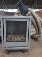 Gebruikte Houthaard - Vrijstaand, Huis en Inrichting, Haarden, Ophalen of Verzenden, Gebruikt, Inbouwhaard, Gashaard