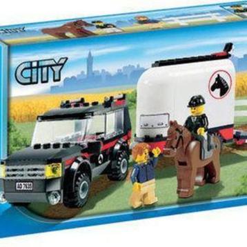 LEGO City Jeep met Paardentrailer - 7635 - Nieuw beschikbaar voor biedingen
