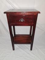 tafeltje / 1 lade kastje, Huis en Inrichting, Tafels | Sidetables, Ophalen, Gebruikt, 100 tot 150 cm, 25 tot 50 cm