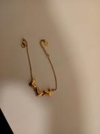 Gouden armband met hartjes, Nieuw, Ophalen of Verzenden, Met bedels of kralen, Goud