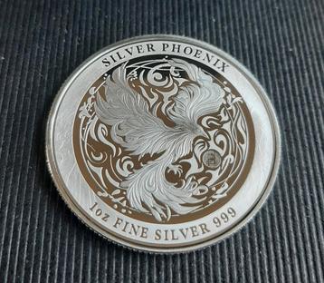 1 oz Zilver PHOENIX 2024. beschikbaar voor biedingen