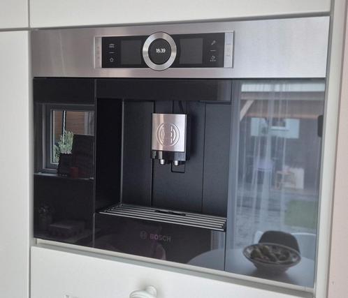 Bosch CTL636ES1 Inbouw Koffiemachine, Witgoed en Apparatuur, Koffiezetapparaten, Gebruikt, Koffiebonen, Koffiemachine, 10 kopjes of meer