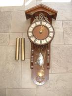 West Duitse regulateur klok wandklok met gewichten, Ophalen