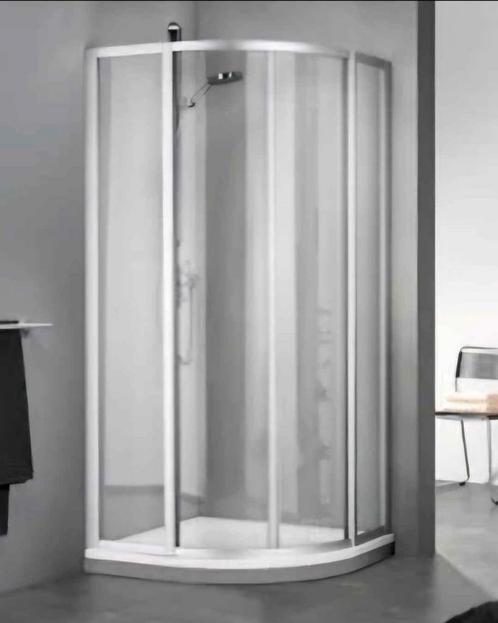Douchecabine kwartrond 90x90 cm Sealskin, Doe-het-zelf en Verbouw, Sanitair, Nieuw, Douche, Glas, Ophalen of Verzenden
