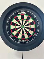 Dartbord Winmau Blade 6 + Pijlen MvG & Anderson, Ophalen, Zo goed als nieuw, Dartbord met pijlen