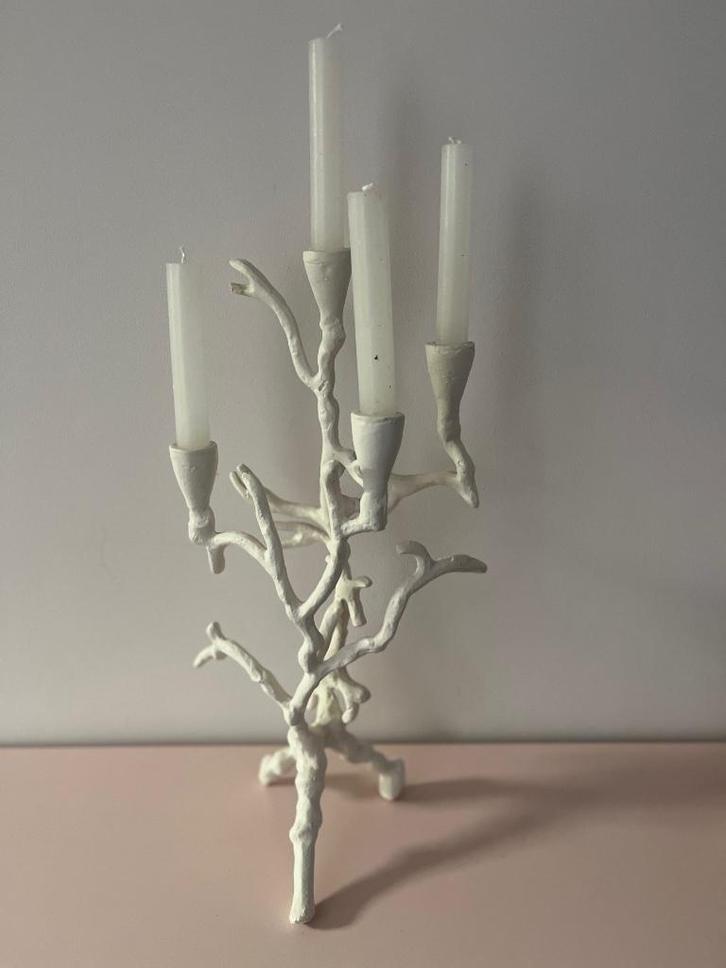 Light & Living Boudouir  kandelaar 4 kaarsen, Huis en Inrichting, Woonaccessoires | Kandelaars en Kaarsen, Zo goed als nieuw, Kandelaar
