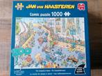 Jan van Haasteren puzzel 1000 stukjes. De zeepkisten race., Hobby en Vrije tijd, Ophalen of Verzenden, 500 t/m 1500 stukjes, Zo goed als nieuw