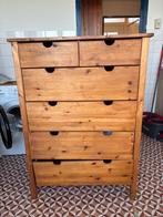Gratis houten kast ophalen in Utrecht, Gebruikt, 100 tot 150 cm, Met lade(s), Grenenhout