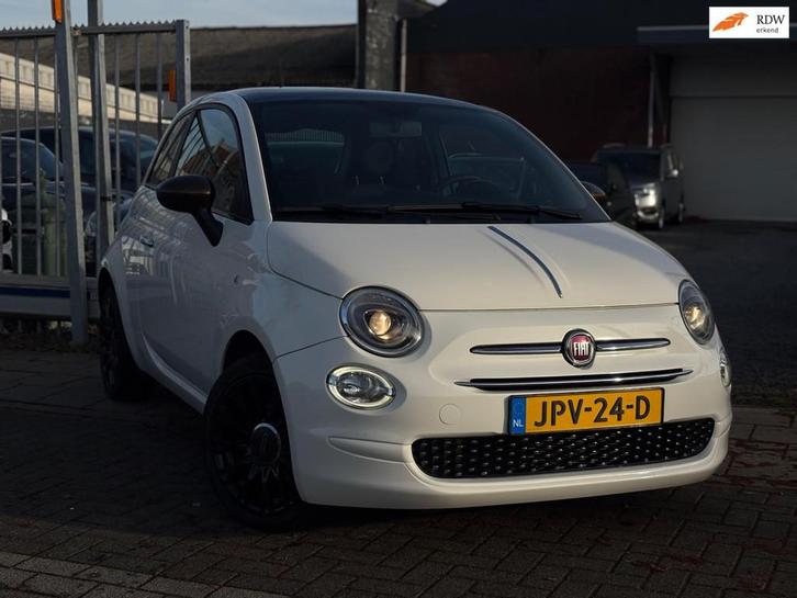 Fiat 500 1.0 Hybrid | LED | Panoramadak | Climate control |, Auto's, Fiat, Bedrijf, Te koop, ABS, Airbags, Airconditioning, Bluetooth