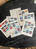 Fiat kleurkaarten ‘60 jaren, Ophalen of Verzenden