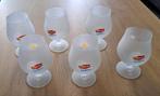 6 Lipton Ice Tea glazen, Verzamelen, Glas en Borrelglaasjes, Ophalen, Zo goed als nieuw, Frisdrankglas