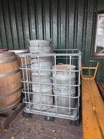 Zinken teil,gieter, badkuip,emmer vuilnisbak enz, Ophalen