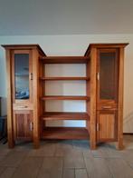 Woonkamer/Eetkamer Set, Massief geolied kersenhout, Ophalen, Gebruikt, Kersenhout geolied, 8 stoelen of meer