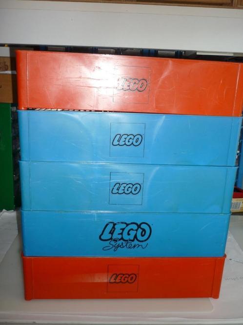 Lego5 sorteerbakken origineel Lego met stenen en plaatjes., Kinderen en Baby's, Speelgoed | Duplo en Lego, Gebruikt, Lego, Losse stenen