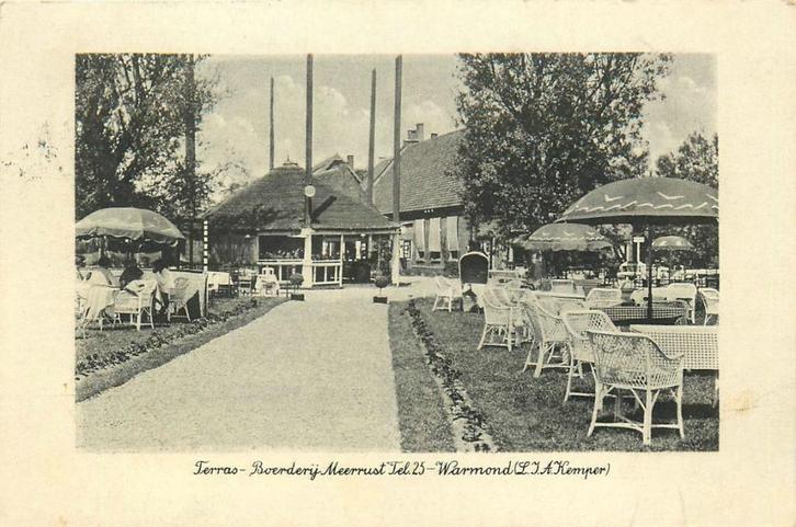 701217005 Warmond Meerrust, Verzamelen, Ansichtkaarten | Nederland, Zuid-Holland, Voor 1920, Verzenden
