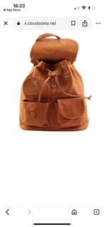 Prachtige rugzak met zacht, bruin leer! Nieuw! €50, Overige merken, 25 tot 40 cm, Ophalen of Verzenden, Zo goed als nieuw