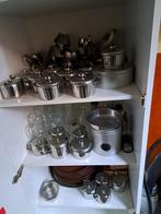 kast vol roest vrij staal, Ophalen, Zo goed als nieuw, Rond, Metaal