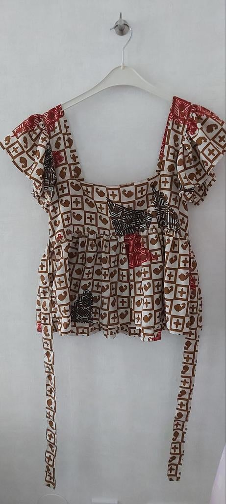 Top, Ophalen of Verzenden, Zo goed als nieuw, Maat 38/40 (M), Zonder mouw