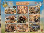 9 in 1 dieren puzzels 12 tot 50 puzzelstukjes, Hobby en Vrije tijd, Denksport en Puzzels, Ophalen of Verzenden, Minder dan 500 stukjes