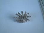 mooie strass broche kristal broche nr 1, Ophalen of Verzenden