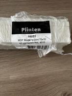 Hoge Plinten 7 cm wit 5 stuks, Ophalen, Nieuw, Mdf, 200 tot 250 cm