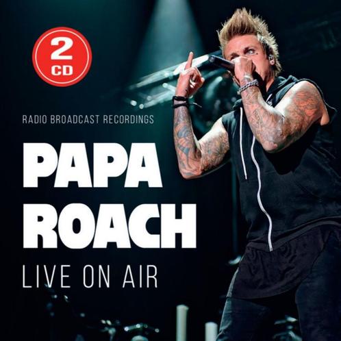 * Papa Roach - Live On Air  2CD (Nieuw + verzending), Cd's en Dvd's, Cd's | Rock, Nieuw in verpakking, Poprock, Ophalen of Verzenden