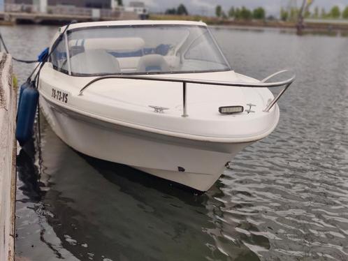 Speedboot met Evinrude 50pk E-Tec, Watersport en Boten, Speedboten, Gebruikt, 3 tot 6 meter, Benzine, Minder dan 70 pk, Polyester