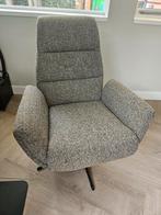 Nieuwe Draaifauteuil | Grijs (Geweven Stof), Ophalen, Minder dan 75 cm, Nieuw, Stof