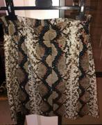 DANTE6 prachtige rok snake print mt2 = mt 36/38, Bruin, DANTE6, Ophalen of Verzenden, Zo goed als nieuw