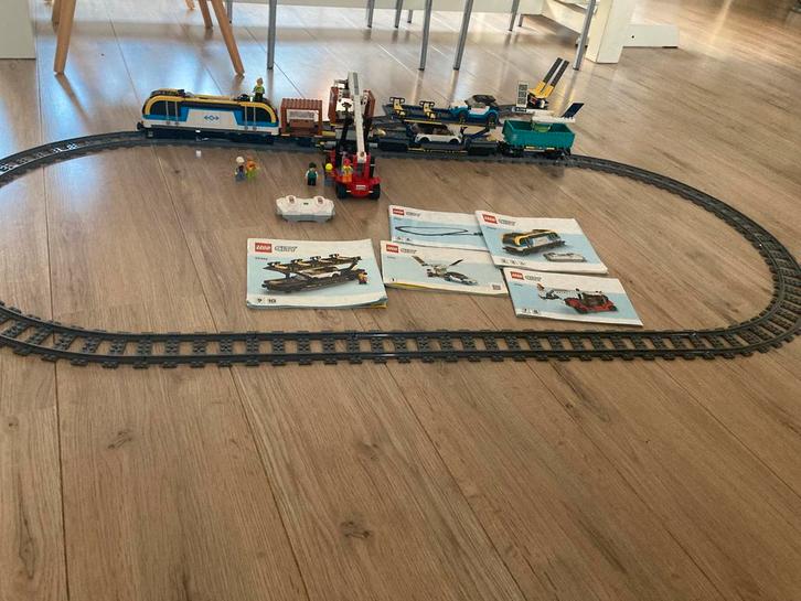Lego goederen trein 60336, Kinderen en Baby's, Speelgoed | Duplo en Lego, Zo goed als nieuw, Ophalen of Verzenden
