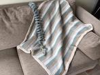 Baby deken 80 x 70cm maxi cosy + windspinner, Nieuw gehaakt, Ophalen of Verzenden, Nieuw, 70 tot 85 cm, Deken