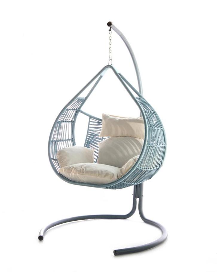 Hangstoel Pirani MAGAZIJN LEEGVERKOOP, Tuin en Terras, Hangmatten, Nieuw, Eenpersoons, Met standaard, Binnen, Buiten, Ophalen