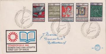 Nederland 1966 E79 Zomerzegels Geschreven GRATIS beschikbaar voor biedingen