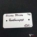 Nissan Micra 2004 Voorbumper, Ophalen, Gebruikt, -, Voor