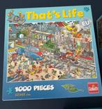 That’s life puzzel - het treinstation 1000 stukjes Goliath, Ophalen of Verzenden, 500 t/m 1500 stukjes, Gebruikt, Legpuzzel