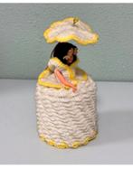 Vintage 25cm handgebreide toiletrol pop gebreide wcpapier, Verzamelen, Gebruikt, Ophalen of Verzenden, H, H