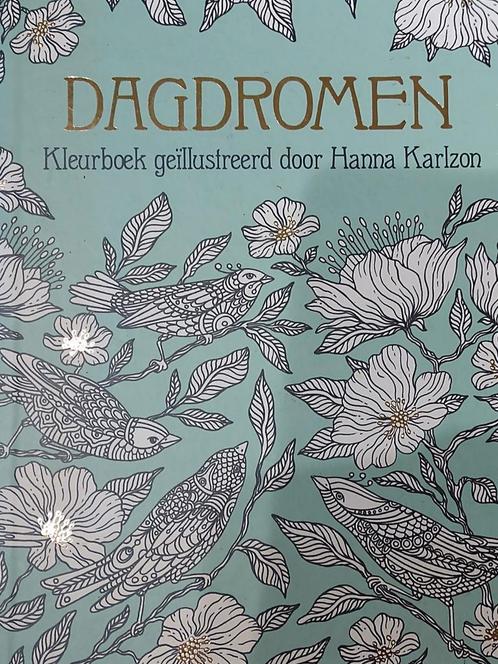 kleurboek : dagdromen - H. Karlzon ISBN 9789045320403, Hobby en Vrije tijd, Tekenen, Nieuw, Papier, Schets- of Tekenboek, Ophalen