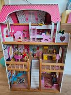 Poppenhuis met accessoires, Kinderen en Baby's, Speelgoed | Poppenhuizen, Ophalen, Zo goed als nieuw, Poppenhuis