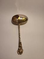 Douwe Egberts Theezeef " roos" Hendrik Hooijkaas verzilverd, Antiek en Kunst, Ophalen of Verzenden