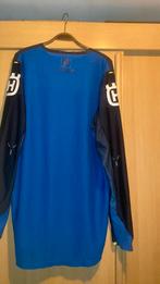 Husqvarna cross shirt lange mouwen L, Maat 52/54 (L), Blauw, Overige typen, Ophalen of Verzenden