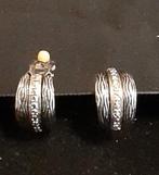 Elegante Oorclips met Strass, Overige materialen, Hangers, Ophalen of Verzenden, Zo goed als nieuw