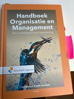 Handboek Organisatie en Management - Jos Marcus & Nick van D, Ophalen of Verzenden, Zo goed als nieuw, Management