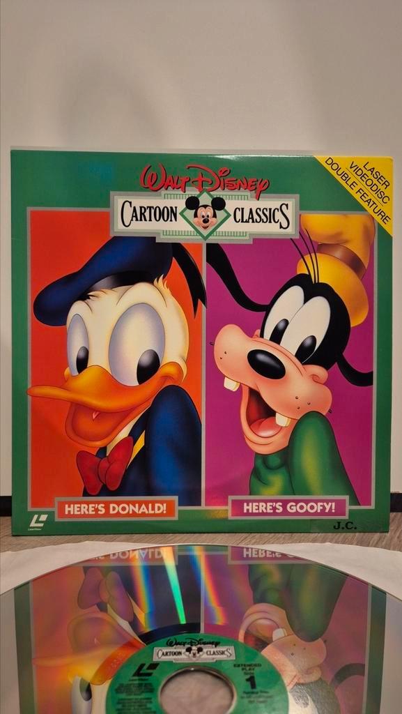 Cartoon Classics Laserdisc, Verzamelen, Disney, Zo goed als nieuw, Overige typen, Donald Duck, Ophalen of Verzenden