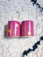 Nieuw 2 waxinelichthouders of potjes winter editie, Overige materialen, Overige kleuren, Nieuw, Ophalen of Verzenden