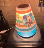 Lamp Mickey Mouse LED, Ophalen of Verzenden, Zo goed als nieuw, Rond