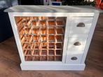 Wijnkastje/wijnrek met laatjes, Ophalen, Gebruikt, 25 flessen of meer, 75 cm of meer